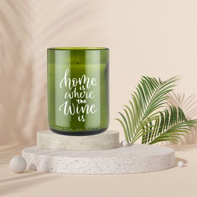 Home Is Where The Wine Is Candle
