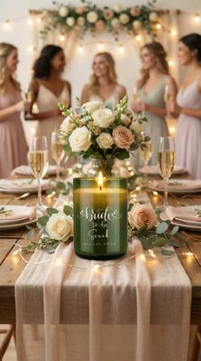 Personalized “Bride To Be” Candle