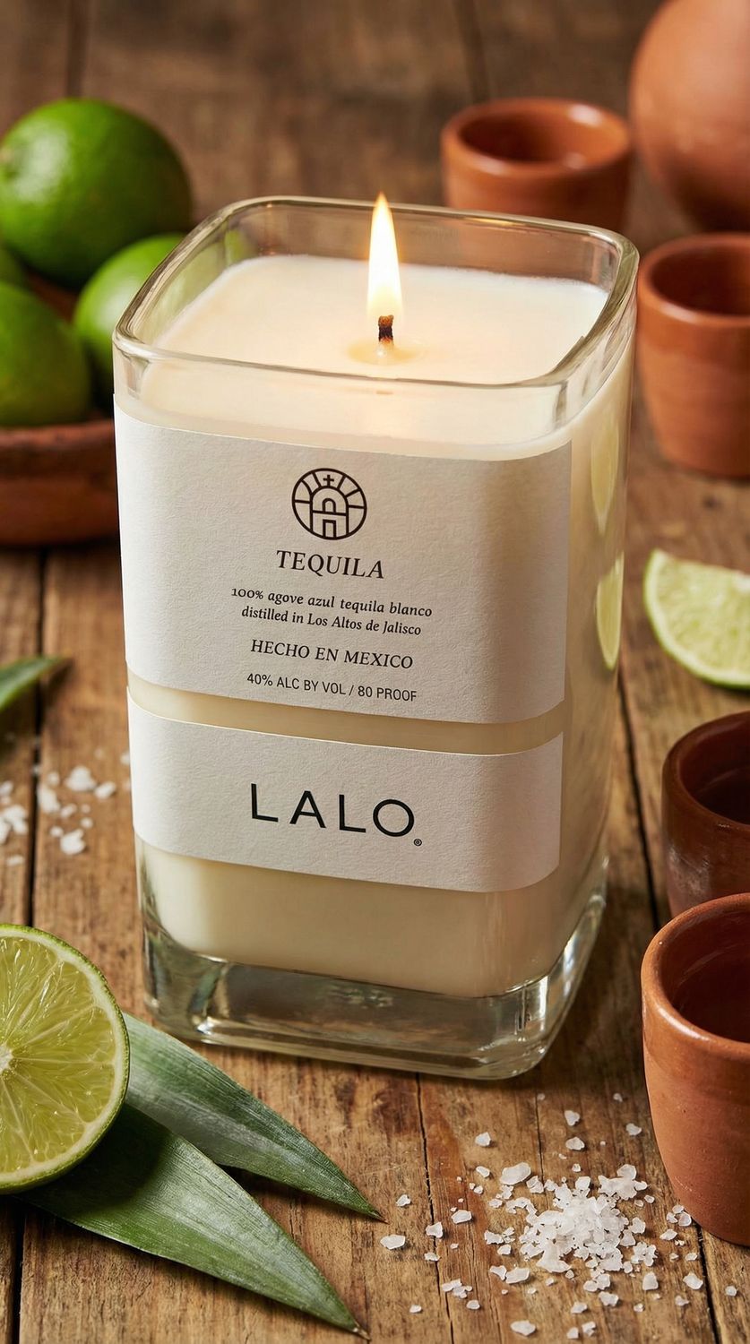 LALO Upcycled Bottle Candle