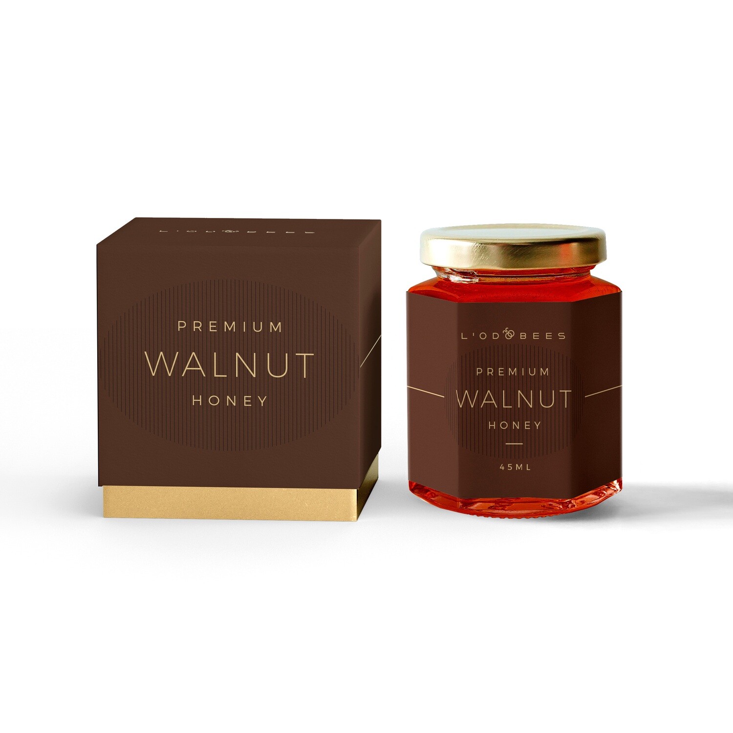 L&#39;ODOBEES HONEY WITH WALNUT