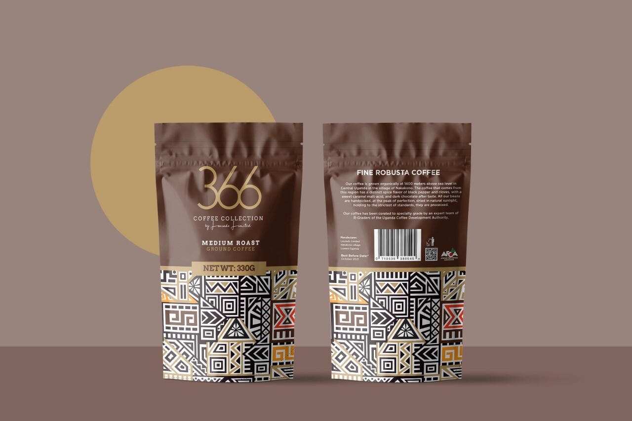 366 Ground Fine Robusta Coffee, Size: 330 g