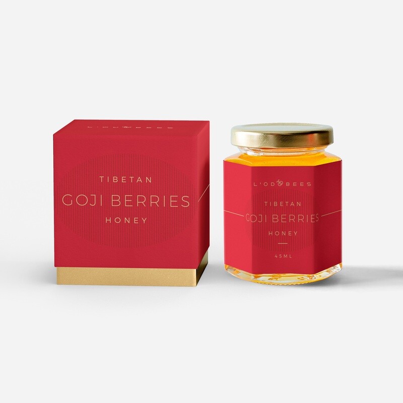 L&#39;ODOBEES HONEY WITH GOJI