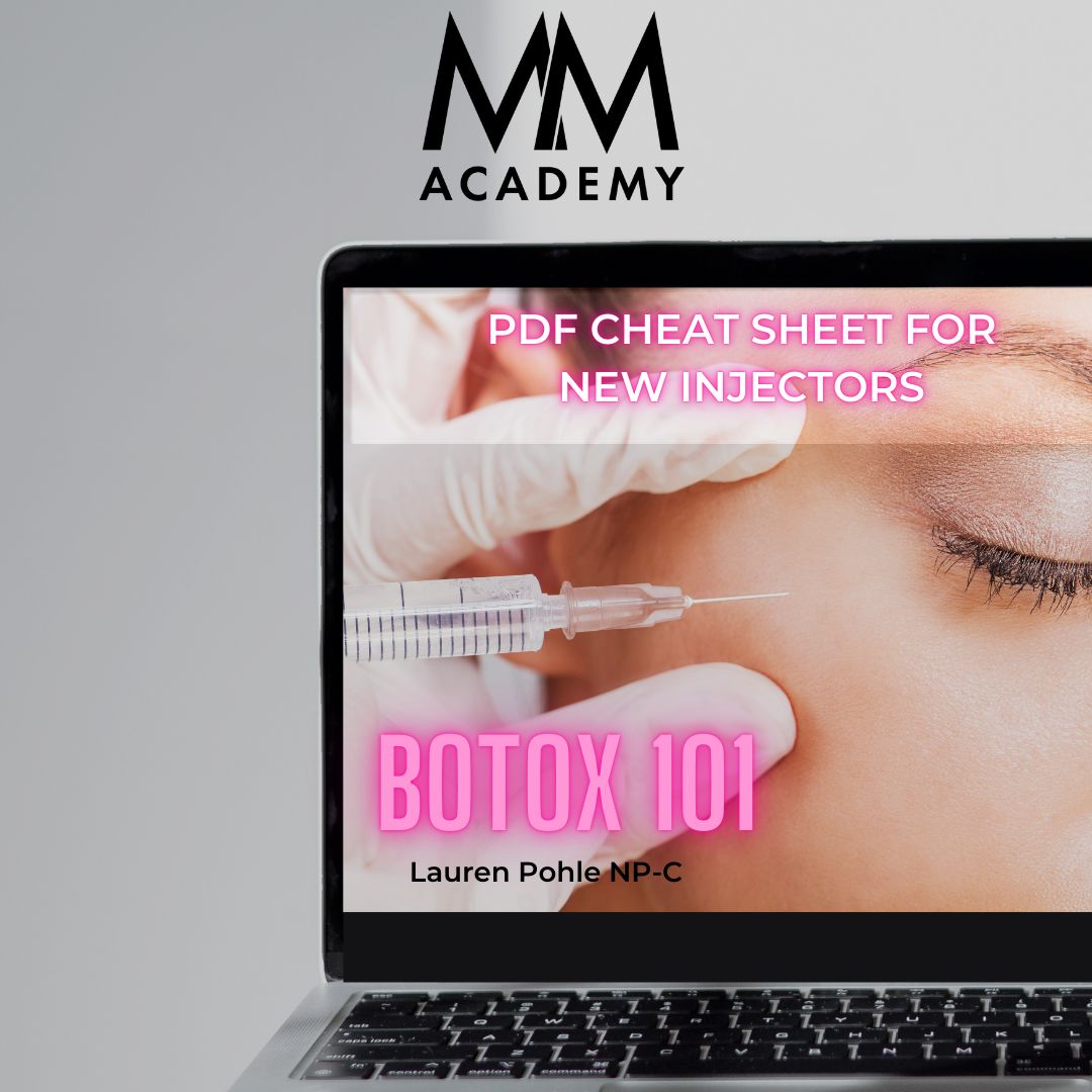 Botox 101 Cheat Sheet