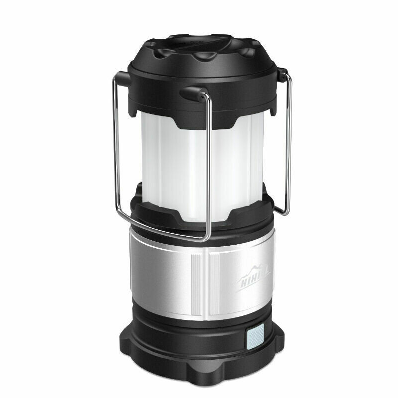Dual Power Rechargeable Outdoor Lamp w/ Four Lighting Modes