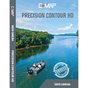 LOWRANCE C-MAP PRECISION CONTOUR HD CHART - SOUTH CAROLINA