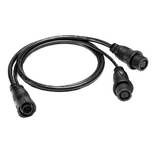HUMMINBIRD 14 M ID SIDB Y - SOLIX/APEX SIDE IMAGING LEFT-RIGHT MSI/DUAL BEAM SPLITTER CABLE - 30"
