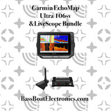 Garmin EchoMap Ultra 106sv W/GT54UHD & LiveScope Bundle