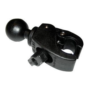 RAM MOUNT SMALL TOUGH-CLAW W/1.5&quot; DIAMETER RUBBER BALL