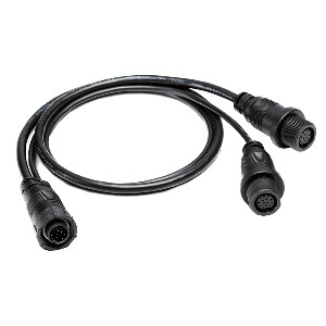 HUMMINBIRD 14 M ID SIDB Y - SOLIX/APEX SIDE IMAGING LEFT-RIGHT MSI/DUAL BEAM SPLITTER CABLE - 30&quot;