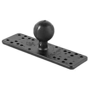 RAM MOUNT 6.25&quot; X 2&quot; UNIVERSAL ELECTRONICS BASE W/1.5&quot; BALL