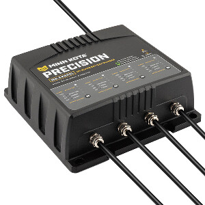 MINN KOTA ON-BOARD PRECISION CHARGER MK-440 PCL 4 BANK X 10 AMP LI OPTIMIZED CHARGER