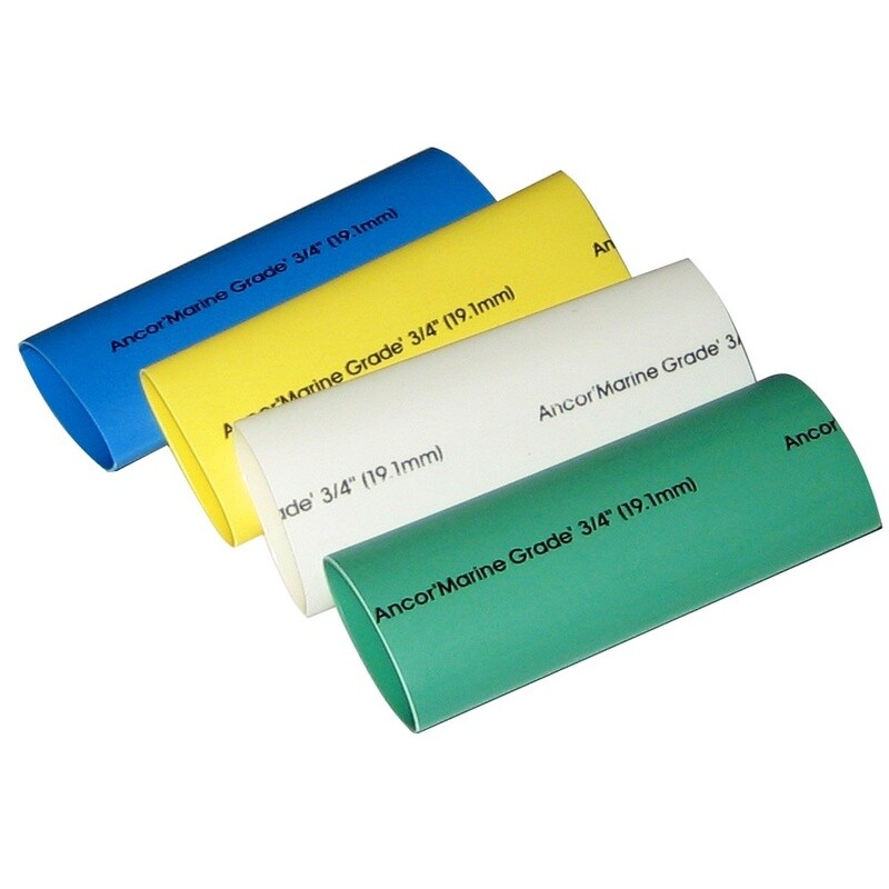 ALT HEAT SHRINK TUBING - 4PK - 3" - <18 AWG - ASSORTED COLORS