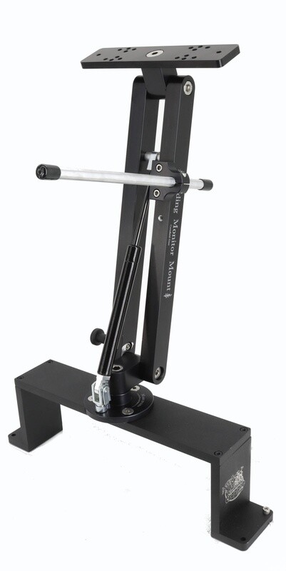 SINGLE FOLDING MONITOR MOUNT WITH BRIDGE