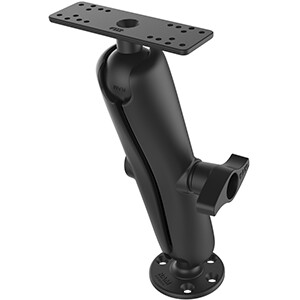 Ball Mount with Long Arm for 9&quot;-12&quot; Fishfinders and Chartplotters