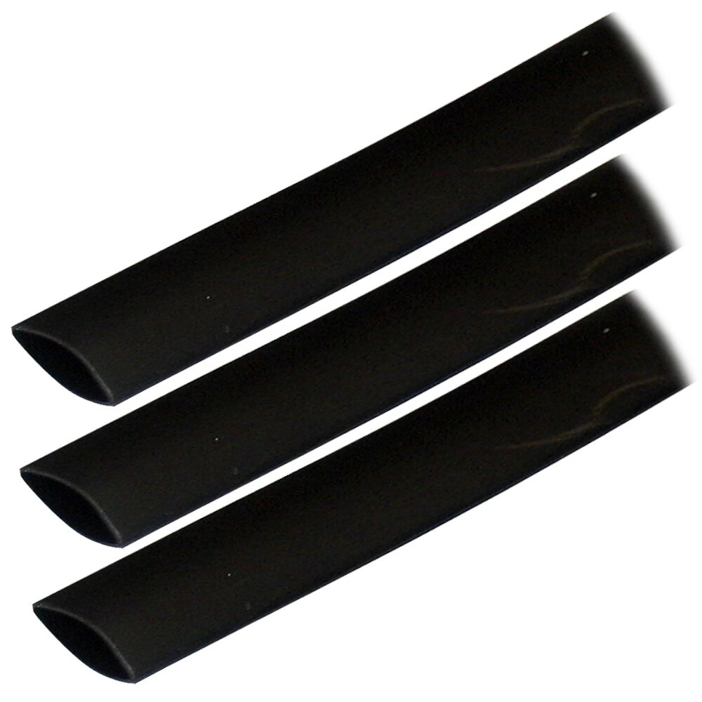 ALT HEAT SHRINK TUBING - 3/4" X 3" - 3PK - BLACK ALT HEAT SHRINK TUBING - 3/4" X 3" - 3PK - BLACK