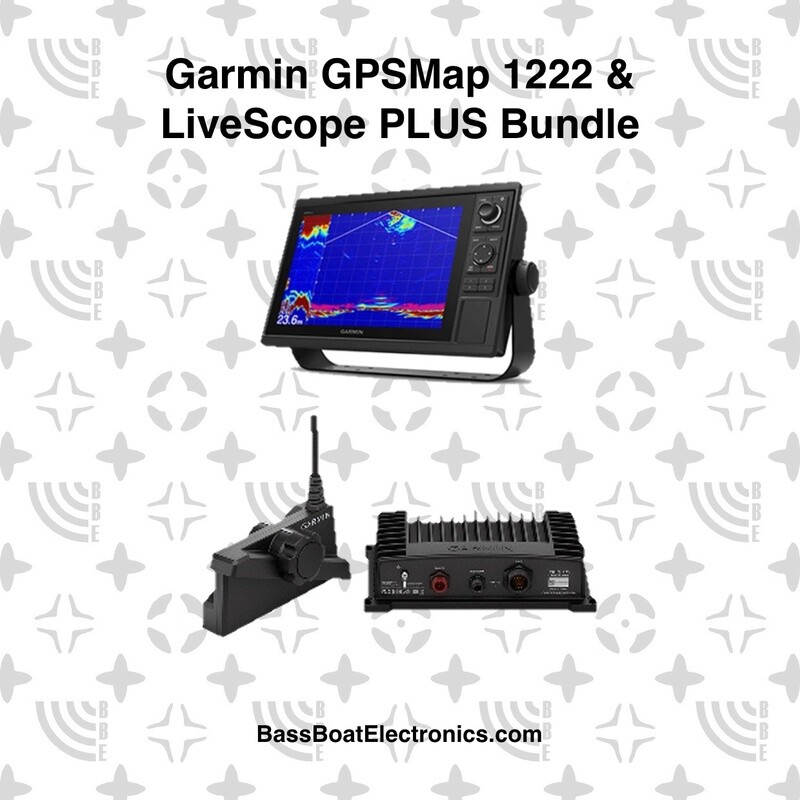 GARMIN GPSMAP 1222 &amp; LiveScope PLUS Bundle