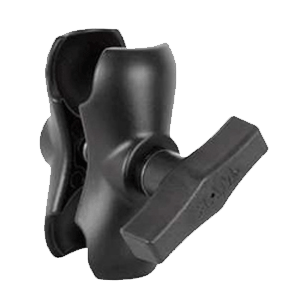 RAM MOUNT SHORT DOUBLE SOCKET ARM F/1.5" BALL