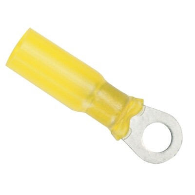 ANCOR 12-10 GAUGE - #8 HEAT SHRINK RING TERMINAL - 3-PACK