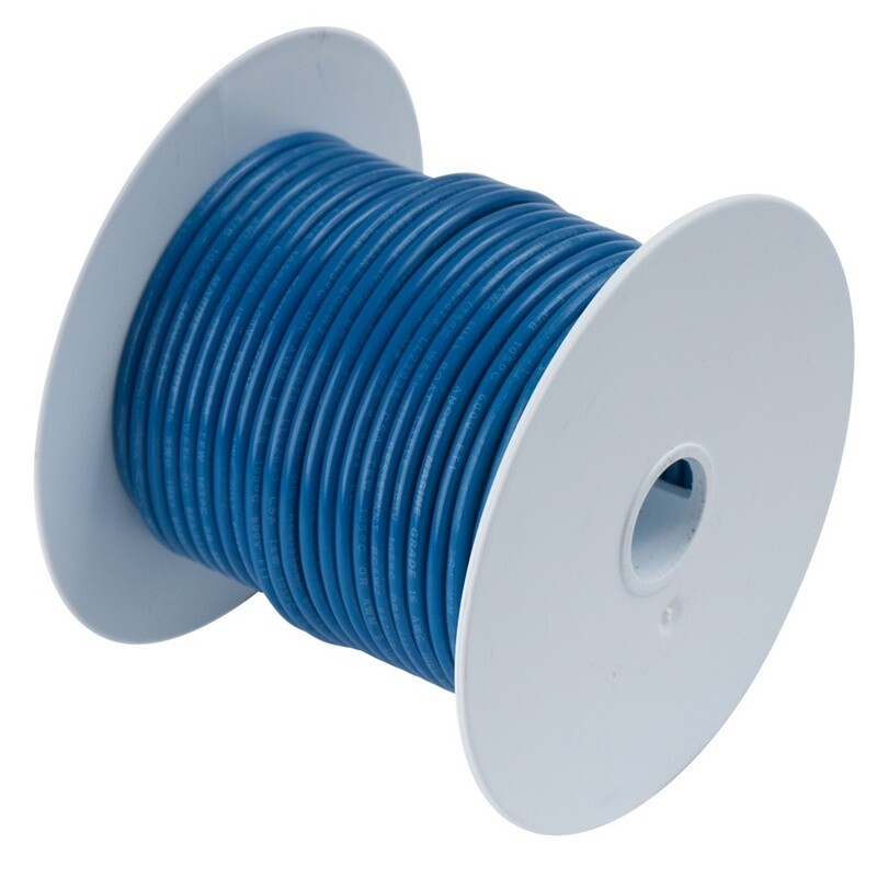 ANCOR DARK BLUE 16 AWG TINNED COPPER WIRE - *Priced Per Foot*