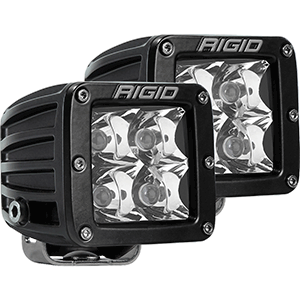 RIGID INDUSTRIES D-SERIES PRO HYBRID-SPOT LED - PAIR - BLACK