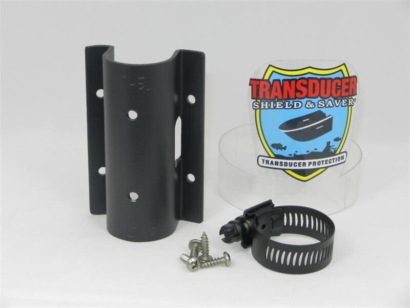 HW-Bracket to attach a Hydro Wave Speaker Box to a trolling motor shaft