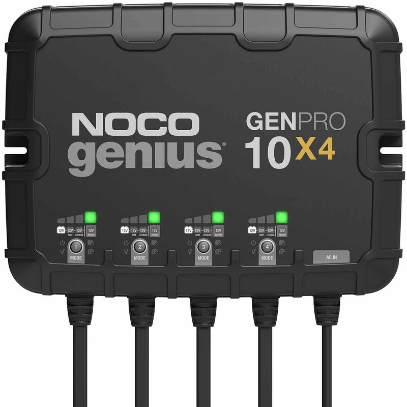 NOCO GENIUS 40AMP 4 BANK ONBOARD CHARGER GEN4