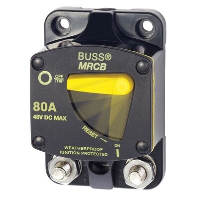 BLUE SEA 7142 187 - SERIES THERMAL CIRCUIT BREAKER - 80AMP