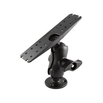 RAM 2.25&quot; Diameter Ball Mount with 11&quot; X 3&quot; Top Plate &amp; 3.68&quot; Round Base
