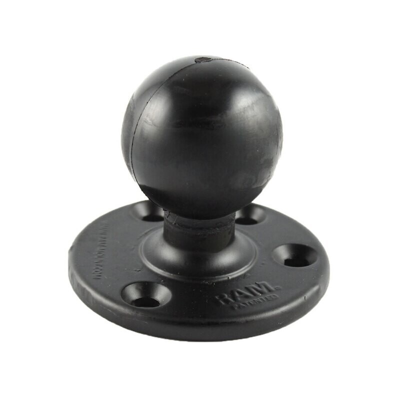 RAM MOUNT 3.68" DIAMETER BASE W/2.25" D SIZE BALL