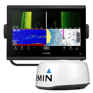 GARMIN GPSMAP® 943XSV COMBO GPS/FISHFINDER GN+ W/GMR 18HD+