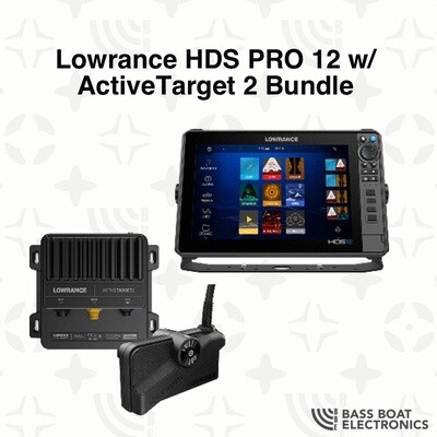 Lowrance HDS 12 PRO w/ ActiveTarget 2