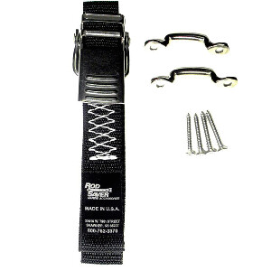 ROD SAVER STAINLESS STEEL BATTERY/GAS TANK TIE-DOWN - 48&quot;