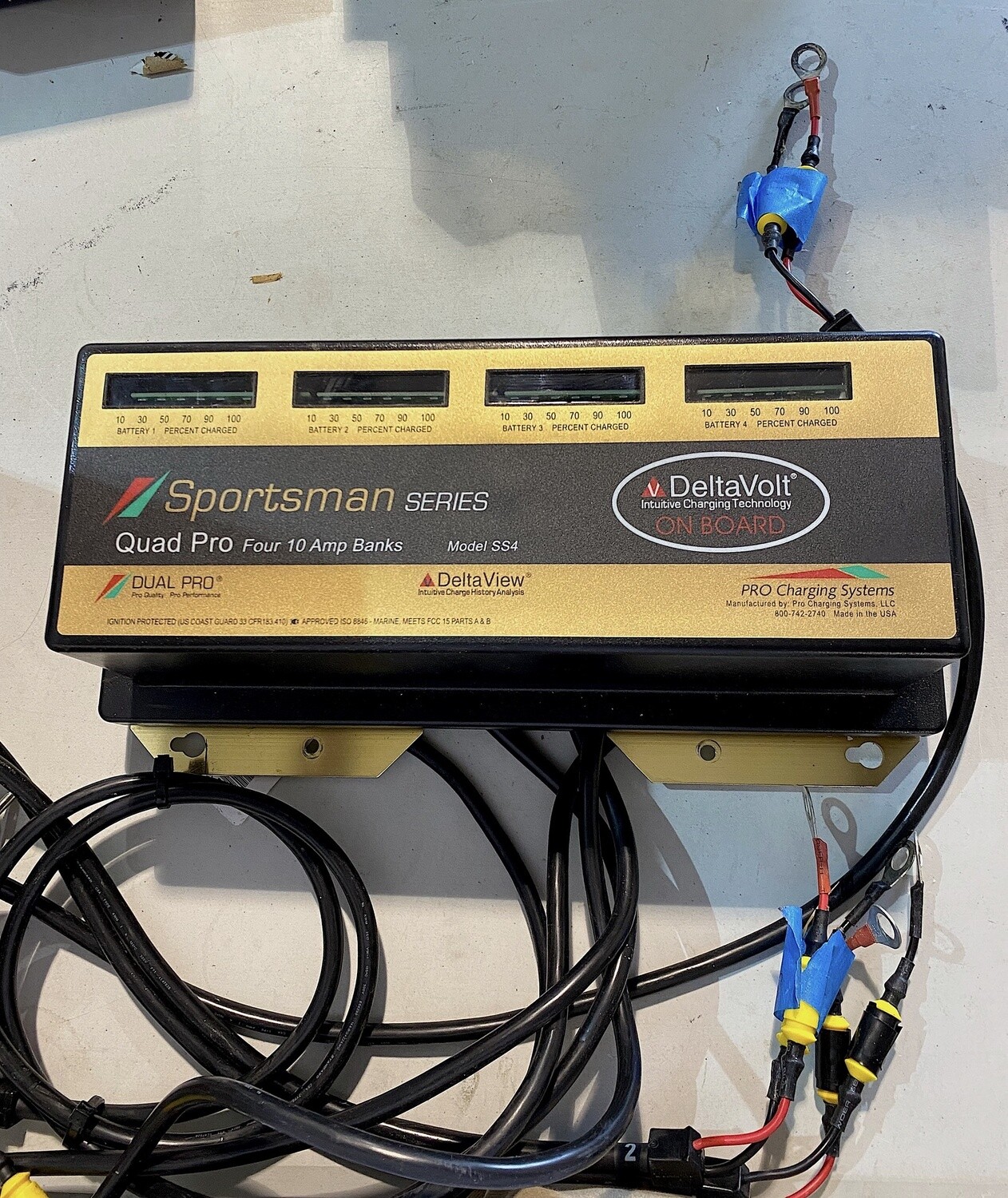 DUAL PRO CHARGING SYSTEMS SS4 SPORTSMAN SERIES *New Boat TakeOFF