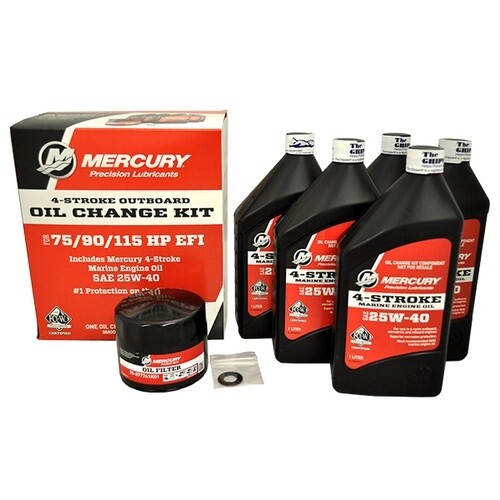 Mercury Oil Change Kit 1.7L 75/90/115
