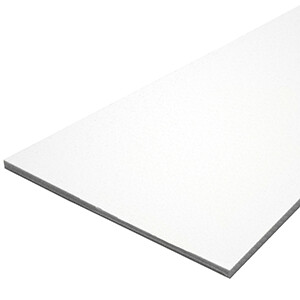 TACO MARINE LUMBER - 12" X 27" X 1/2" - WHITE STARBOARD