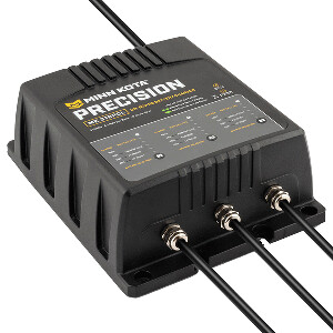 MINN KOTA ON-BOARD PRECISION CHARGER MK-318 PCL 3 BANK X 6 AMP LI OPTIMIZED CHARGER