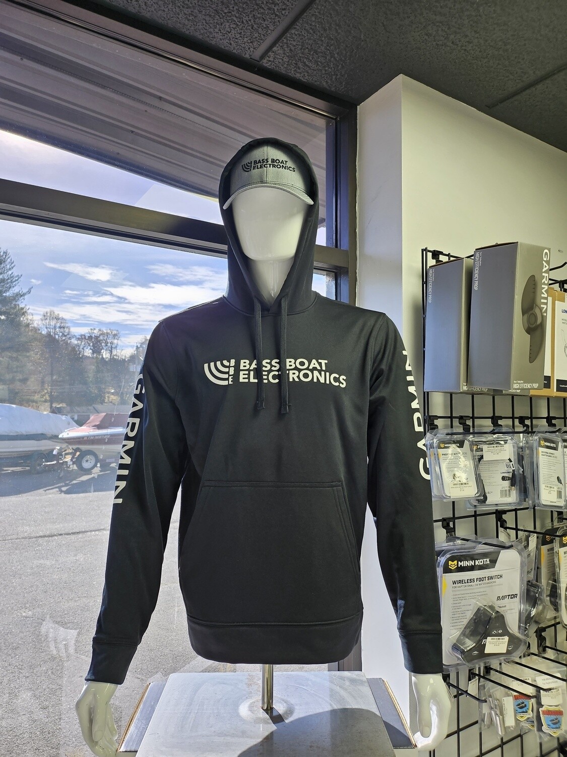 PC590H Performance Hoodie pullover (Black)