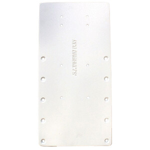 SEA BRACKETS 16” STRAIGHT TROLLING MOTOR PLATE