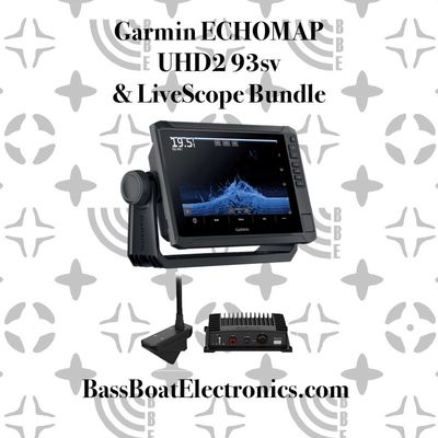 GARMIN 93SV UHD2 W/O TRANSDUCER &amp; REMAN LVS 32 SYSTEM