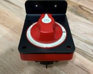 Spartan Power 300A ON/OFF Battery Switch Bracket