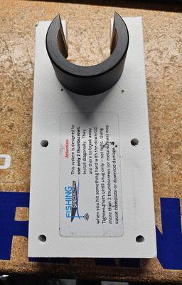 BASEPLATE ASSEMBLY - MARINE BOARD 8.25 White USED