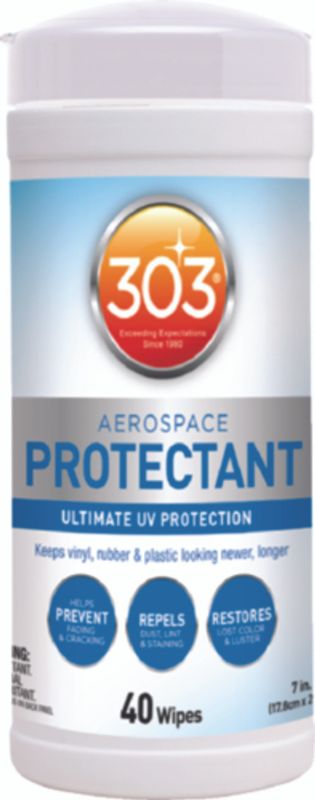 UV PROTECTANT WIPES-40 CT