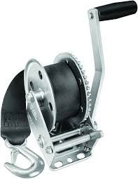 FULTON 1,100 LBS. SINGLE SPEED WINCH W/20' STRAP INCLUDED
