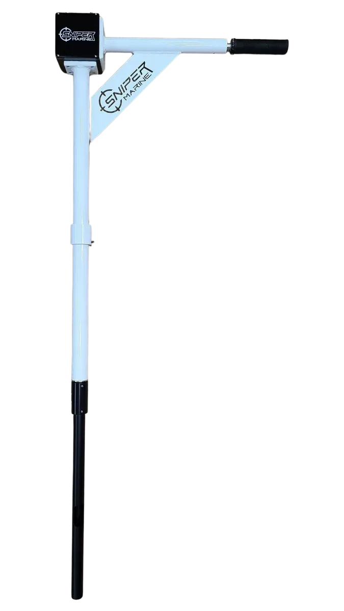 SNIPER MARINE PRO SERIES LIVE IMAGING POLE/SILVER