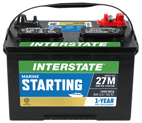 INTERSTATE 27M-XHD CRANKING BATTERY