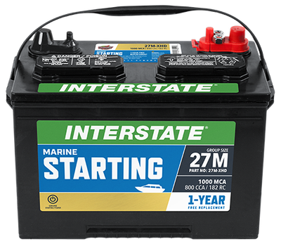 INTERSTATE 27M-XHD CRANKING BATTERY