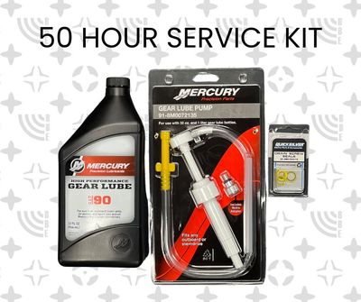 Mercury 50 Hour Service Kit