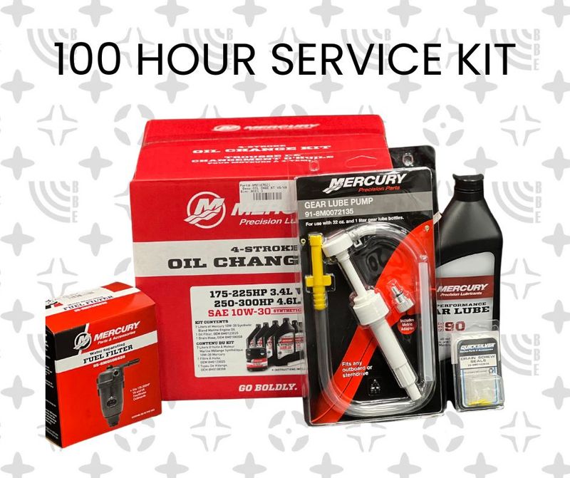 Mercury 100 Hour Service Kit