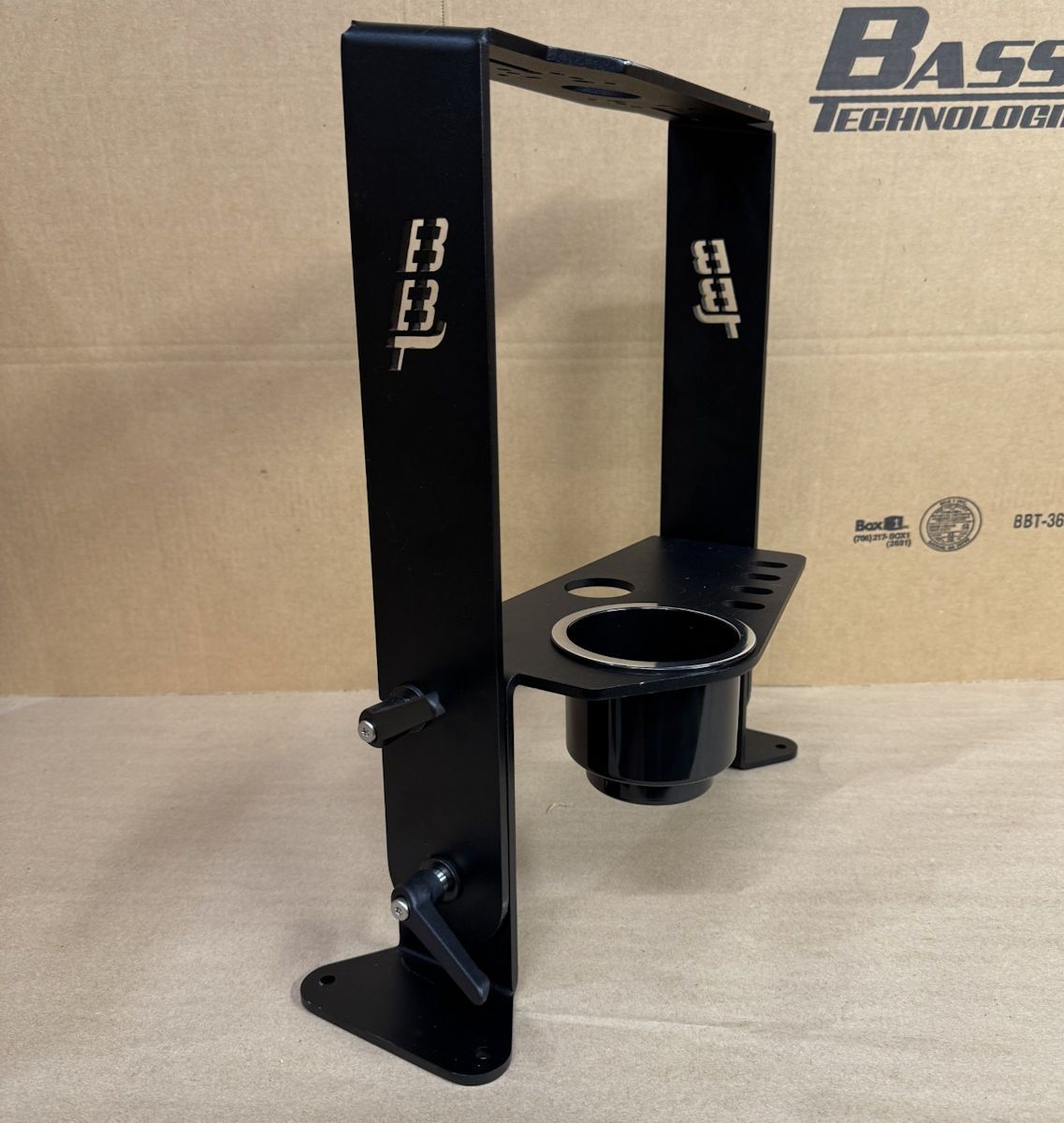 BBT Crappie Fishermen over the TM Pedal (Folding) Mounts - Single Mount