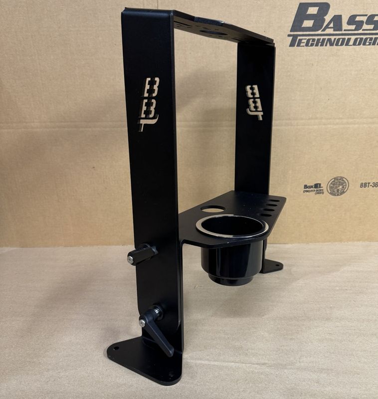 BBT Crappie Fishermen over the TM Pedal (Folding) Mounts - Single Mount